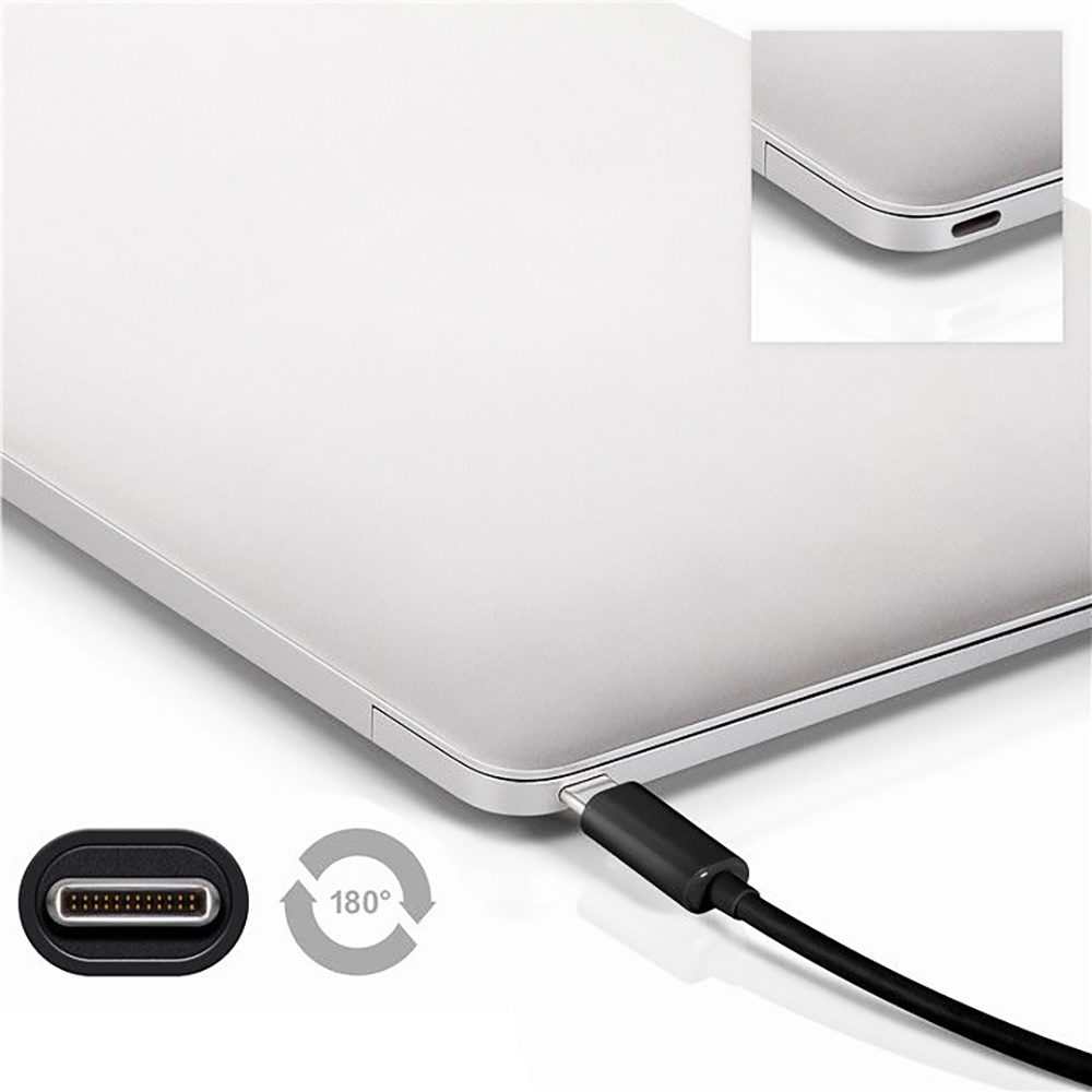 Short USB cable Type-C™ male to Micro B male 20cm