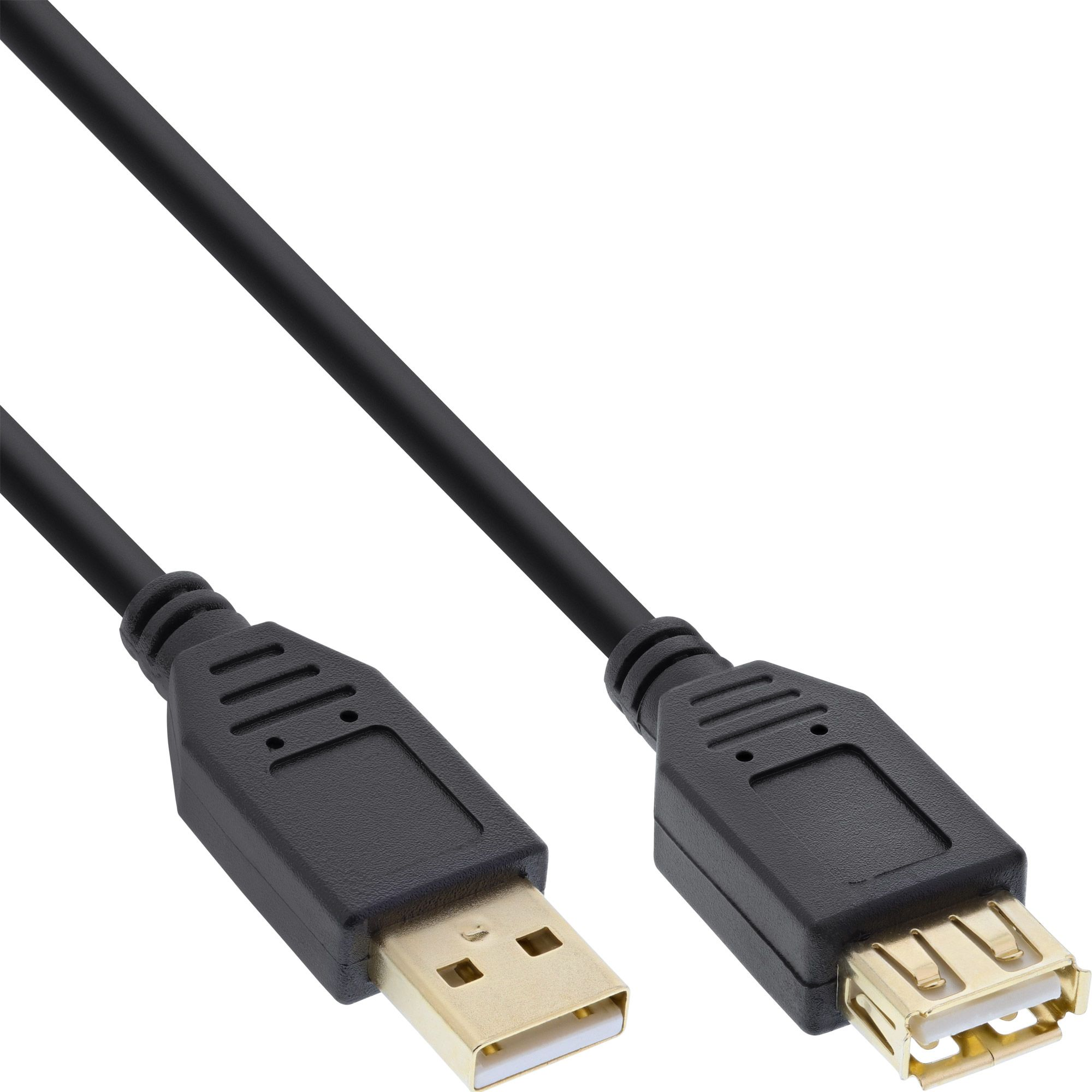 USB 2.0 extension cable AA male-female 1m BLACK