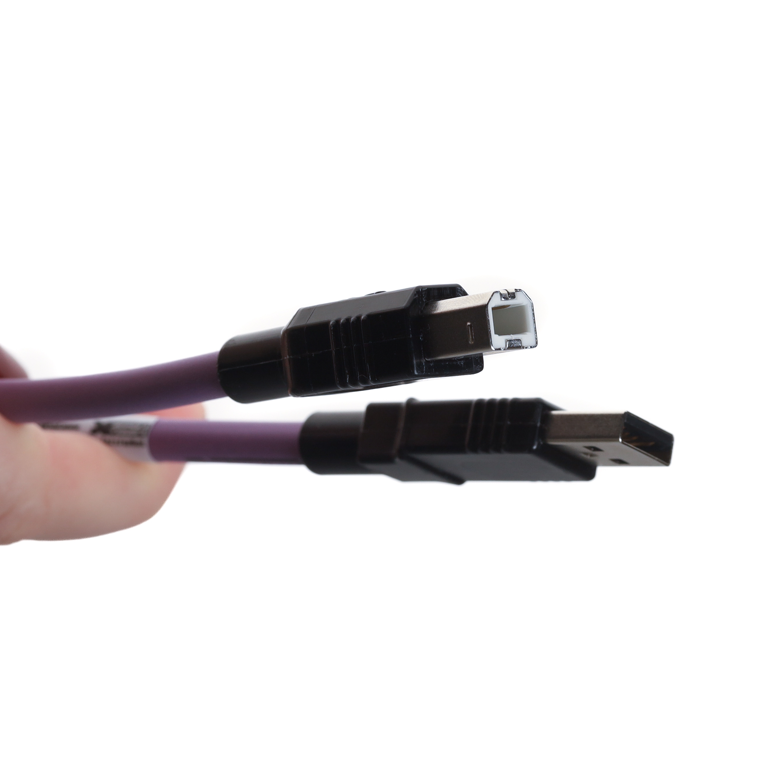 USB 2.0 PUR cable for industry + drag chains, type A to B, 2m