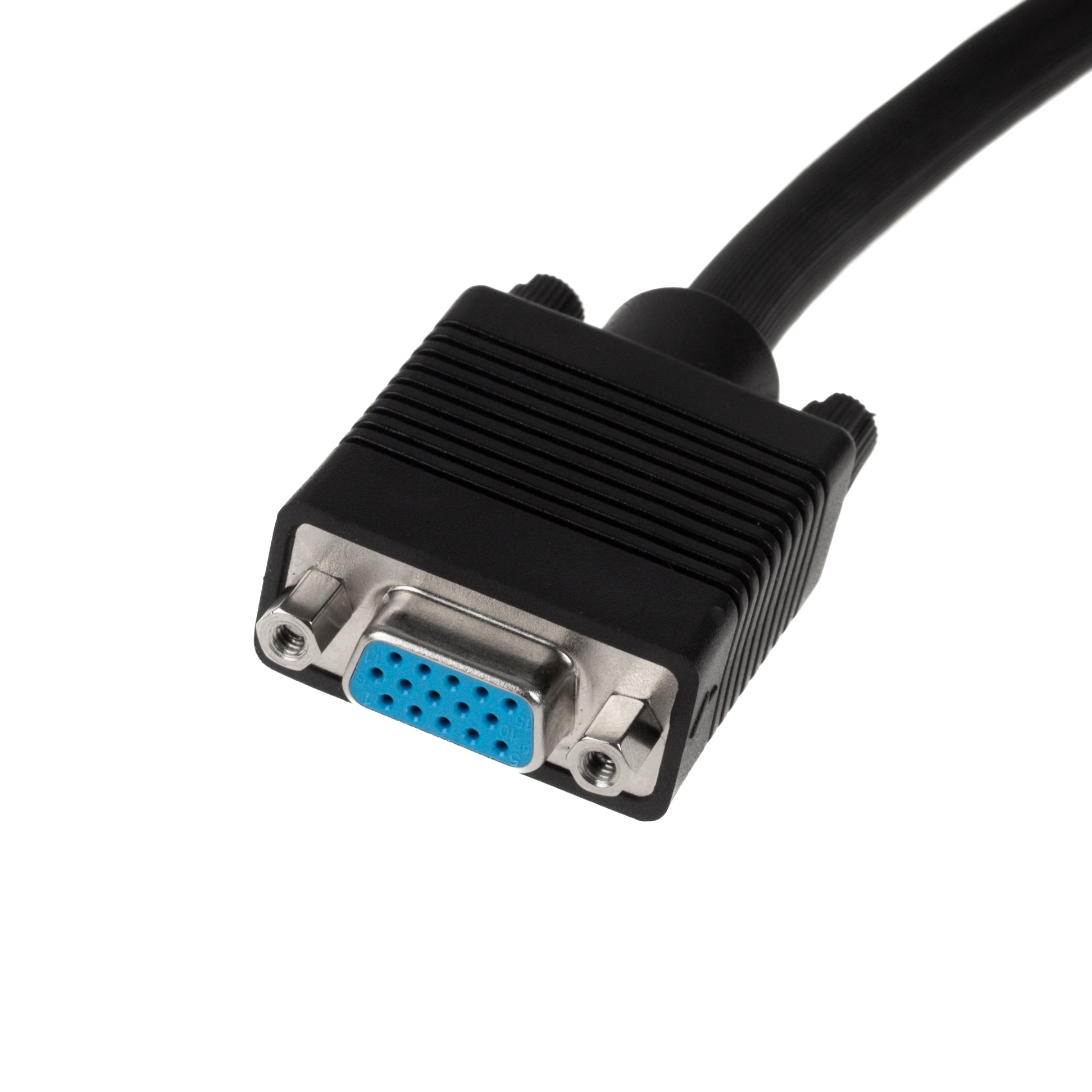 SVGA VGA monitor cable HDDB15 male-female 2m