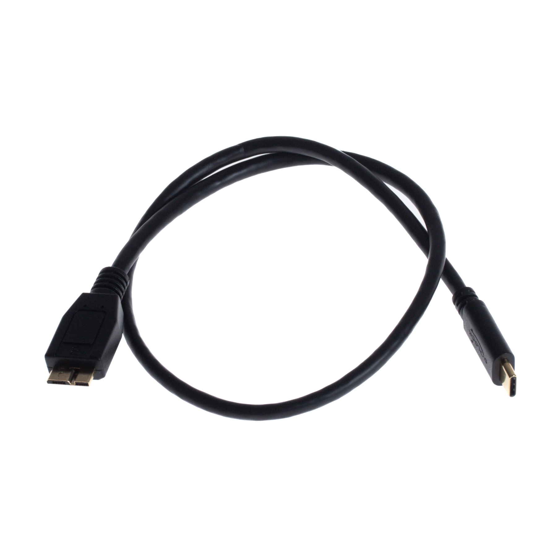 USB cable Type-C™ male to USB 3.0 Micro B male 50cm