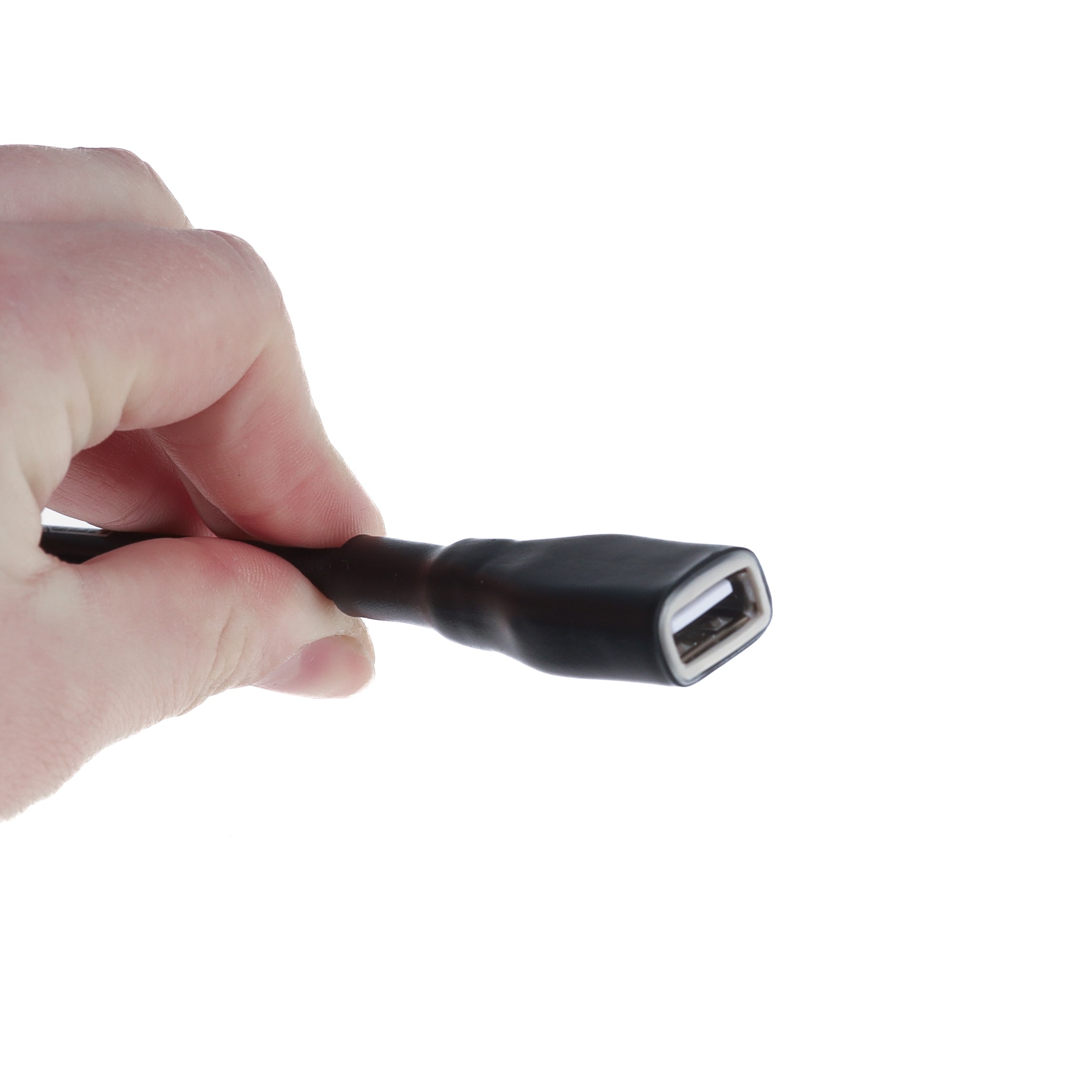 USB 2.0 extension cable PUR for industry + drag chains, Am to Af, 3m