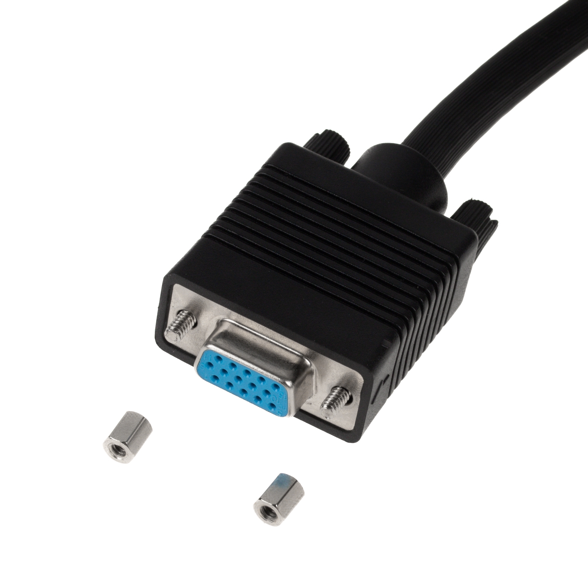 SVGA VGA monitor cable HDDB15 male-female 2m