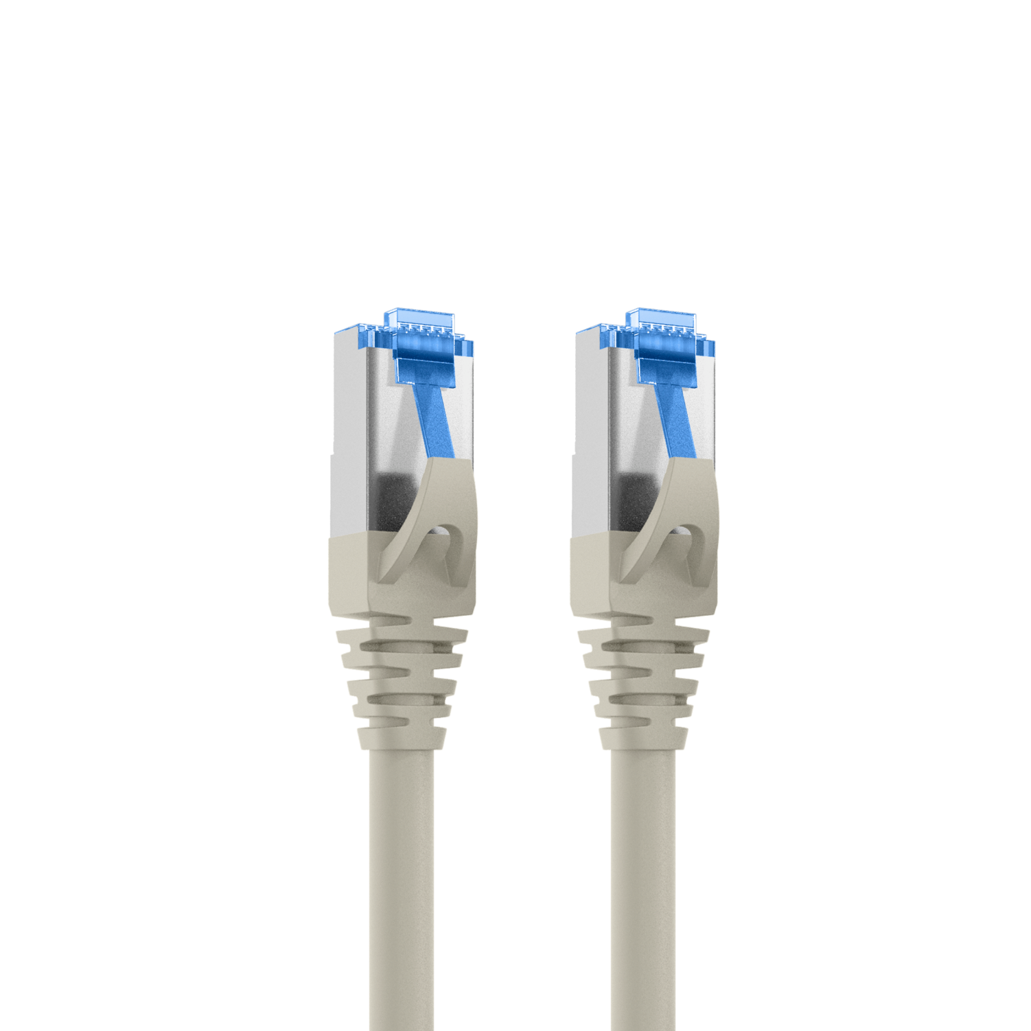 Cat.6A UL patch cable S/FTP AWG26 500Mhz 10Gbps grey 5m