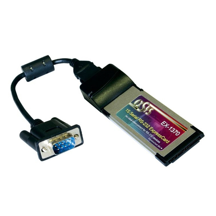 ExpressCard Serial RS232 OXFORD 34mm 1 port, type EXSYS EX-1370