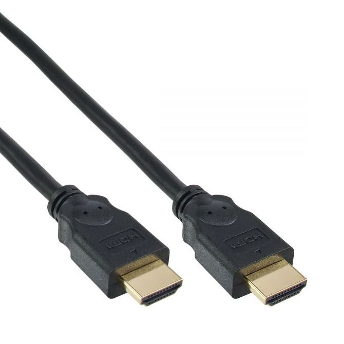 HDMI cable  2x HDMI plug A male 1m