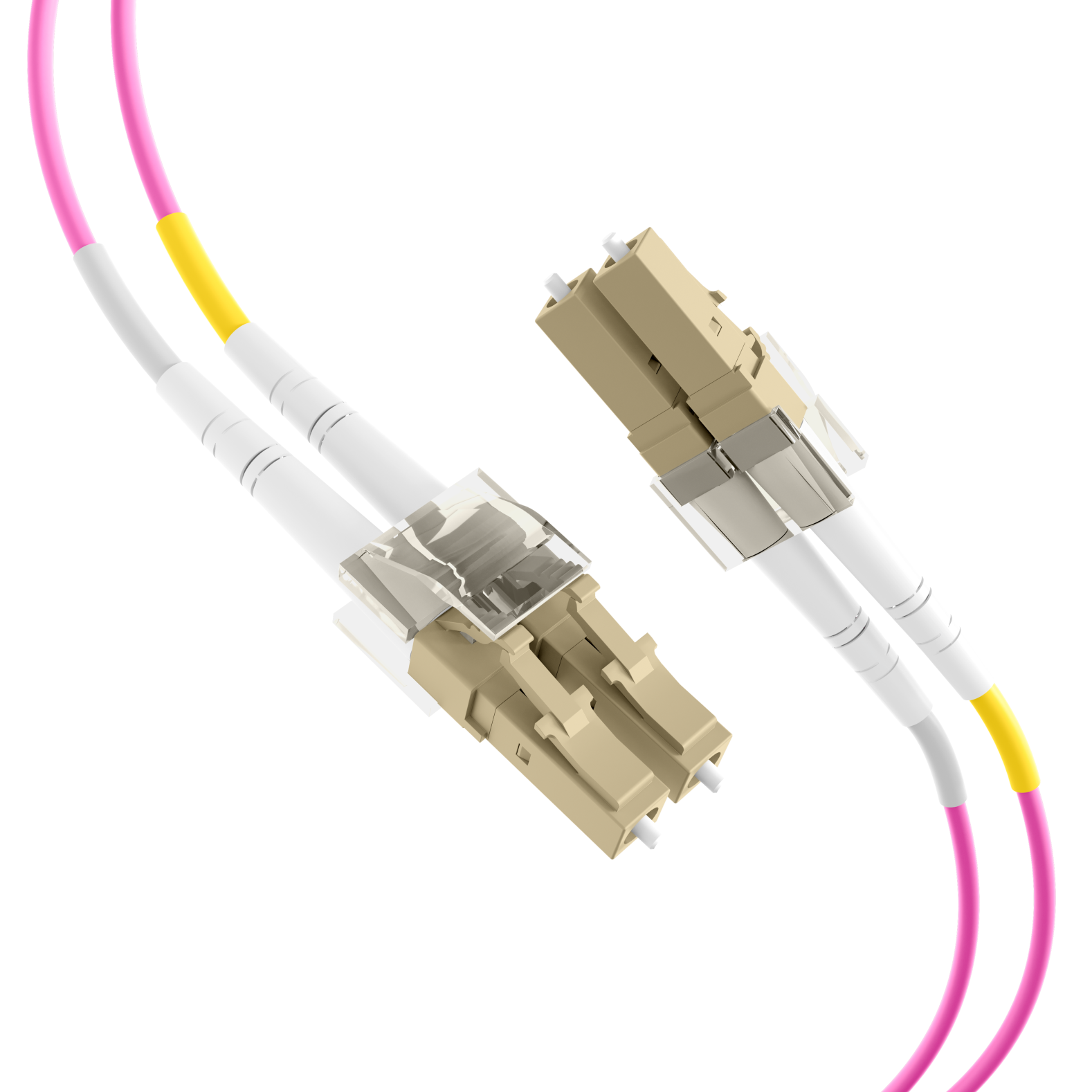 Fibre optic cable LC/LC Duplex 50/125µm OM4 10m