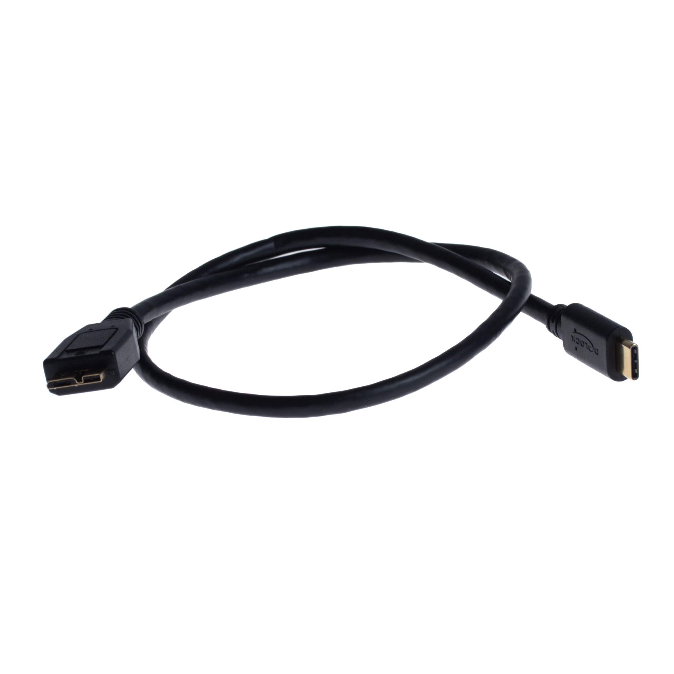 USB cable Type-C™ male to USB 3.0 Micro B male 50cm