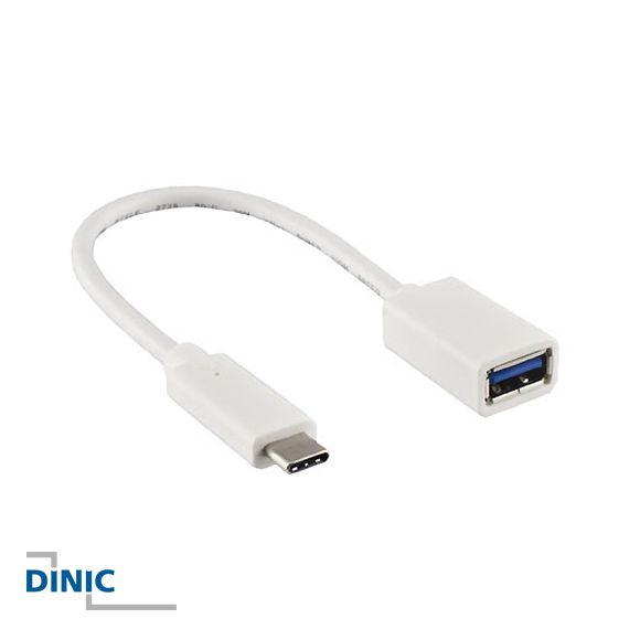 Cable USB 3.1 Type-C™ male to USB 3.0 A female 20cm