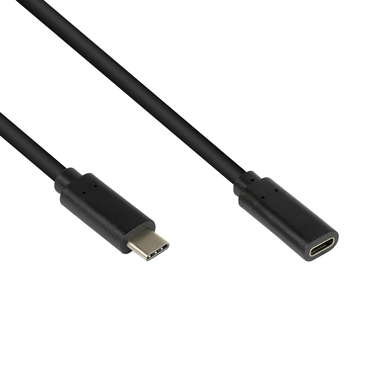 USB extension cable Type-C™ male-female, 10 Gbps, 50cm