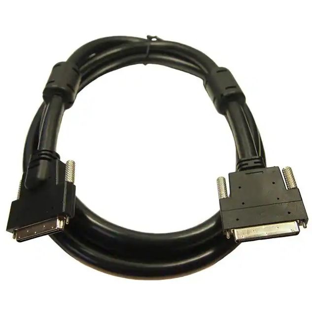 SCSI cable LVD-SE 2x VHDCI 68pin male 2m