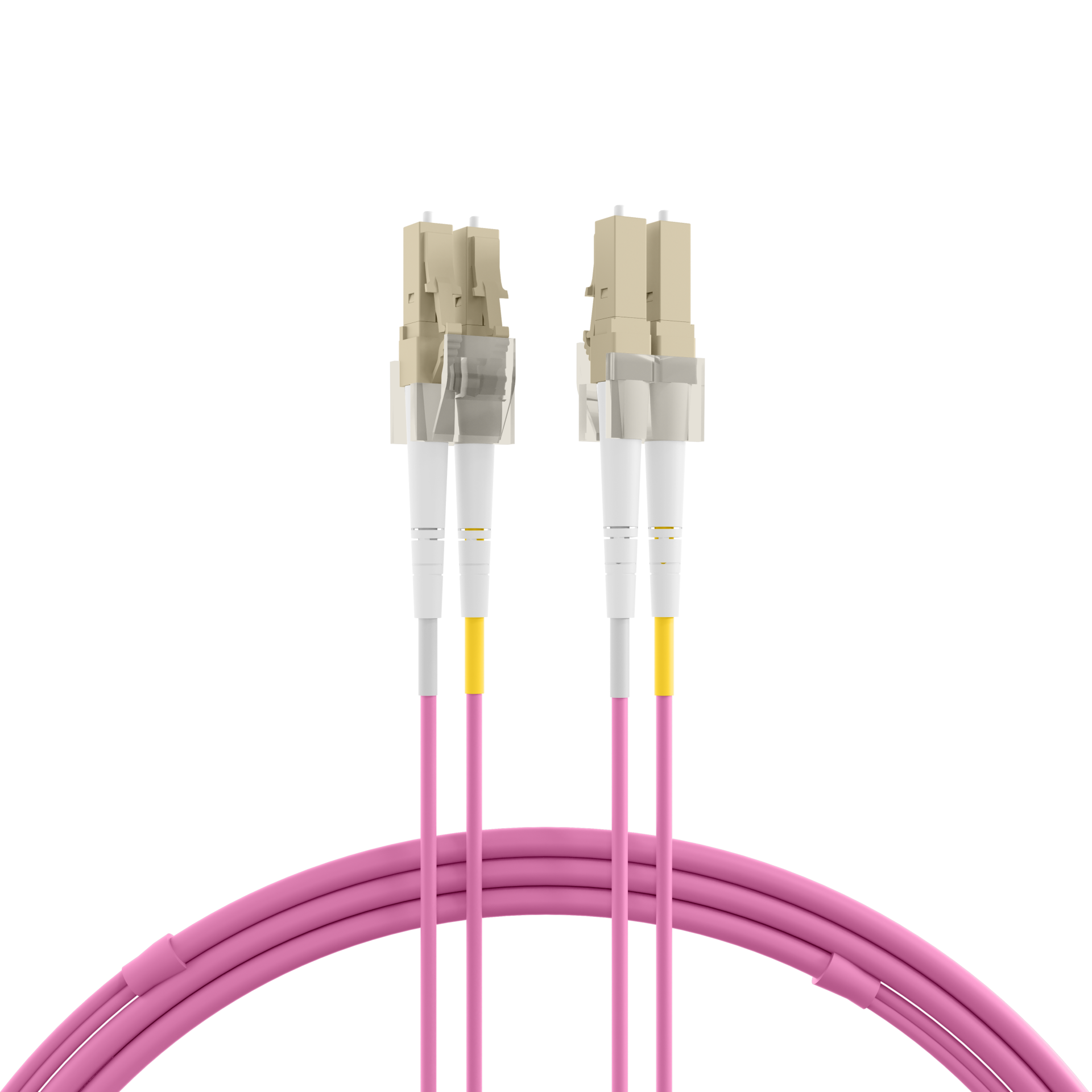 Fibre optic cable LC/LC Duplex 50/125µm OM4 1.5m
