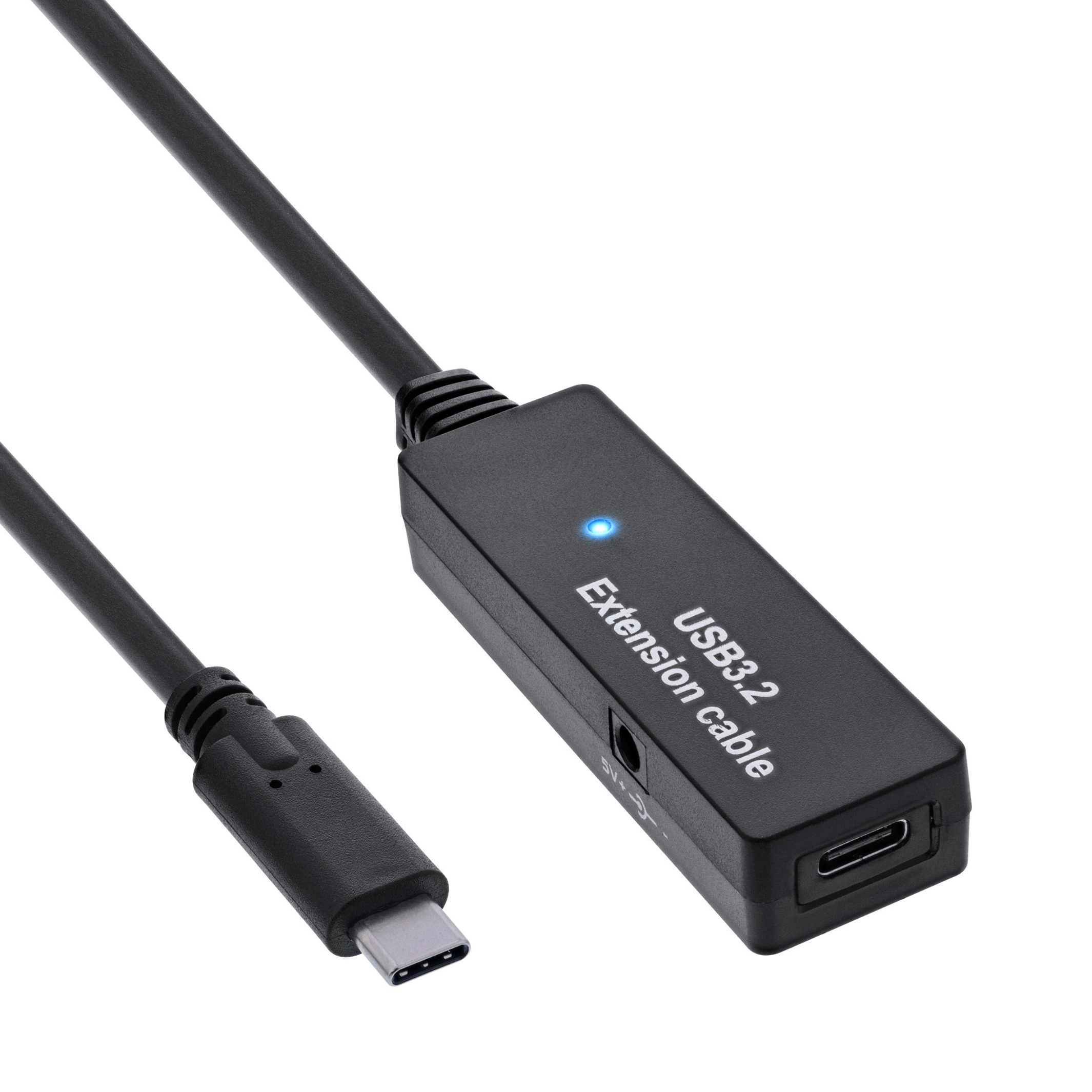 Active USB extension C to C, 5 Gbit/s, 5m Active USB extension C to C, 5 Gbit/s, 5m