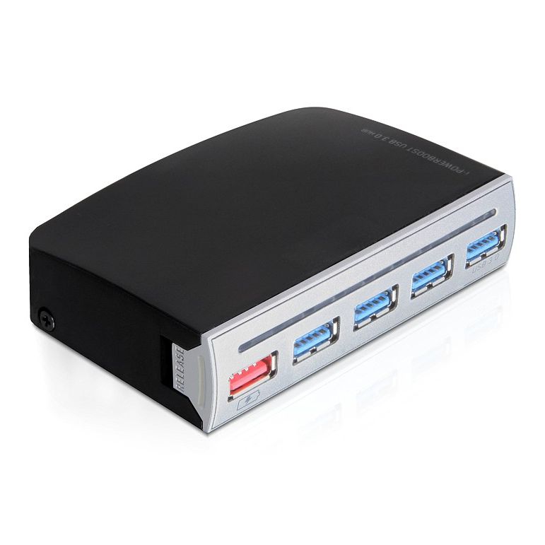 USB 3.0 HUB with 4+1 ports with power supply + cable