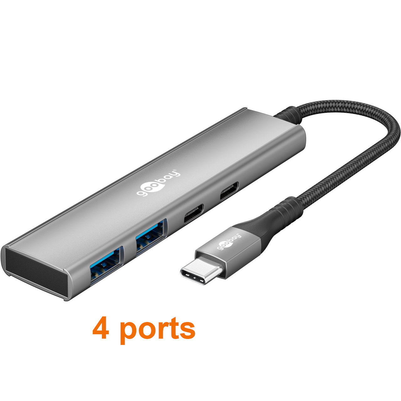 USB-C HUB with 4 ports