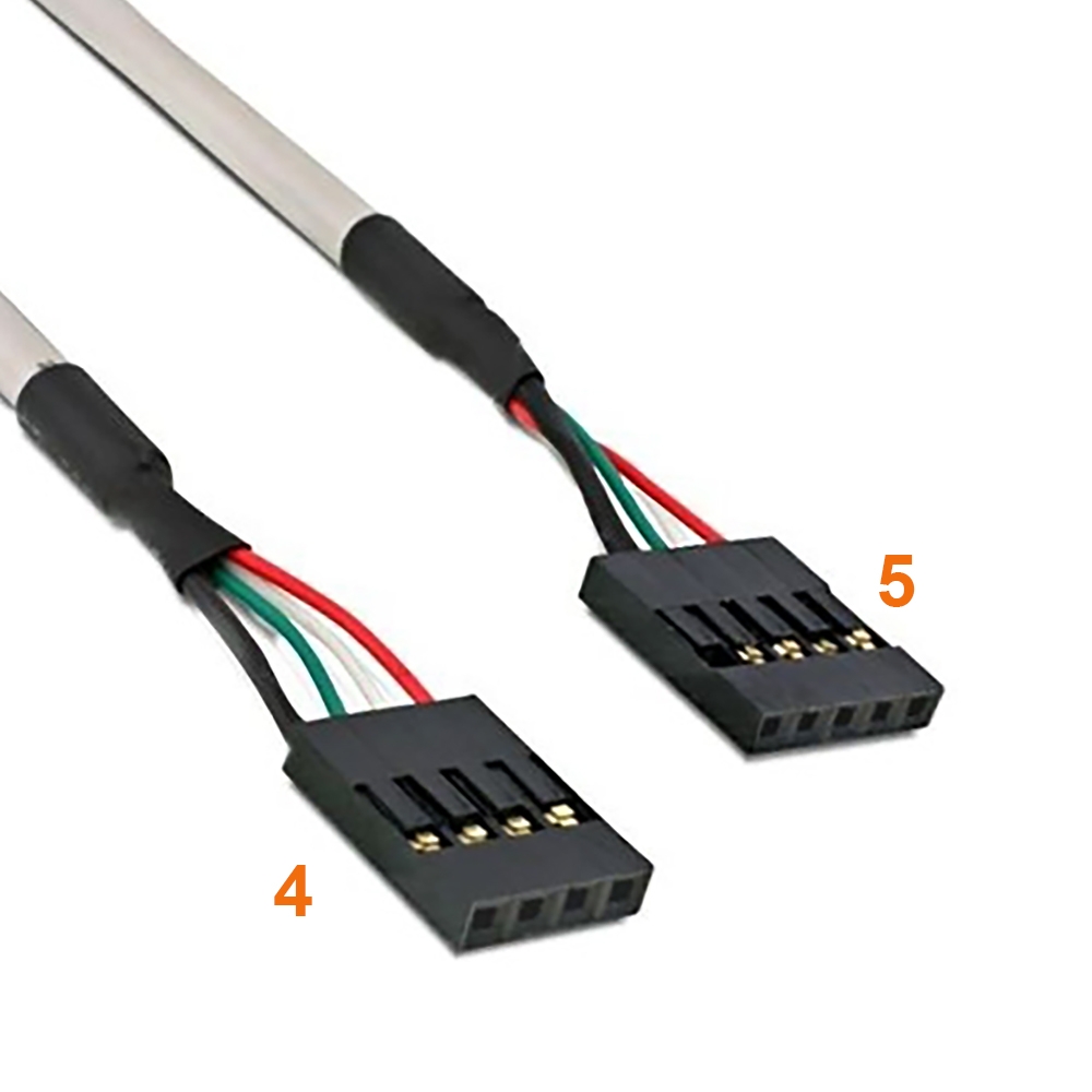 Internal USB 2.0 cable 4-pin to 5pin 50cm