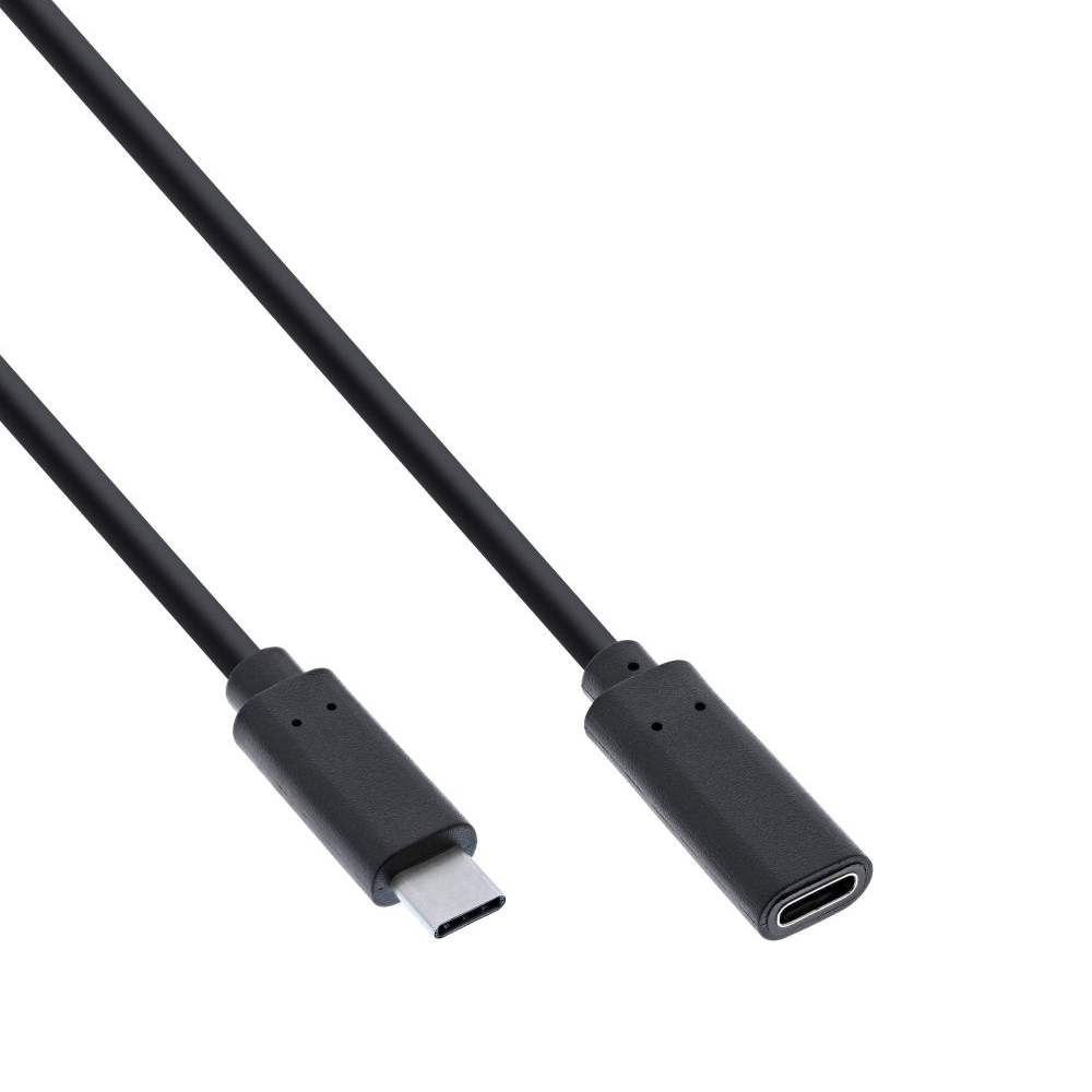 USB extension cable Type-C™ male-female, 10 Gbps, 3A, 50cm USB extension cable Type-C™ male-female, 10 Gbps, 3A, 50cm