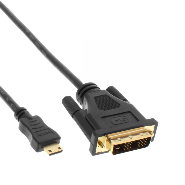 Cable Mini HDMI (C) to DVI 50cm