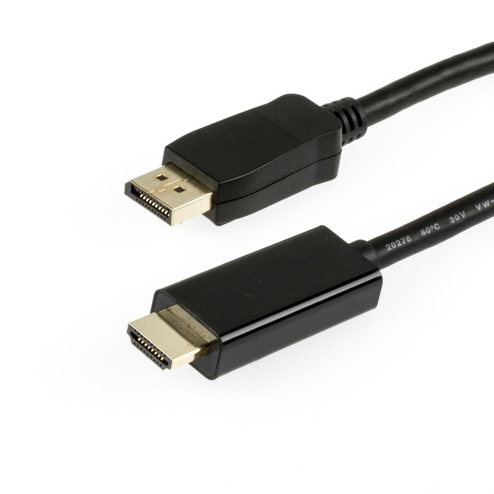 Cable DisplayPort to HDMI 1m