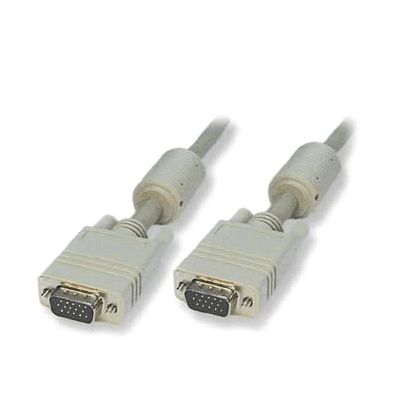 VGA display cable 2x HD-DB15 male all 15 pins connected 1-to-1 50cm