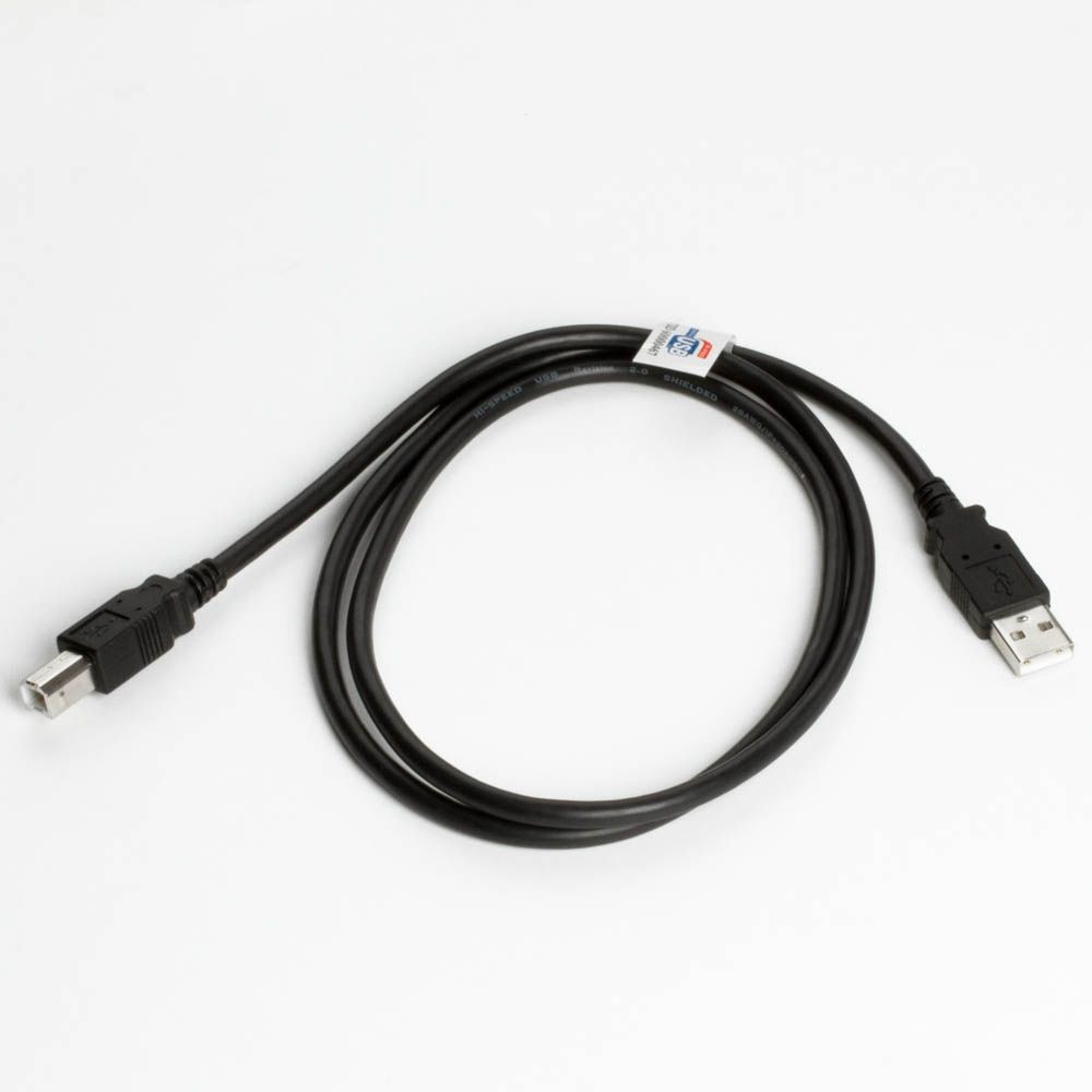 USB 2.0 cable AB with thicker power lines, PREMIUM+ certified, 150cm