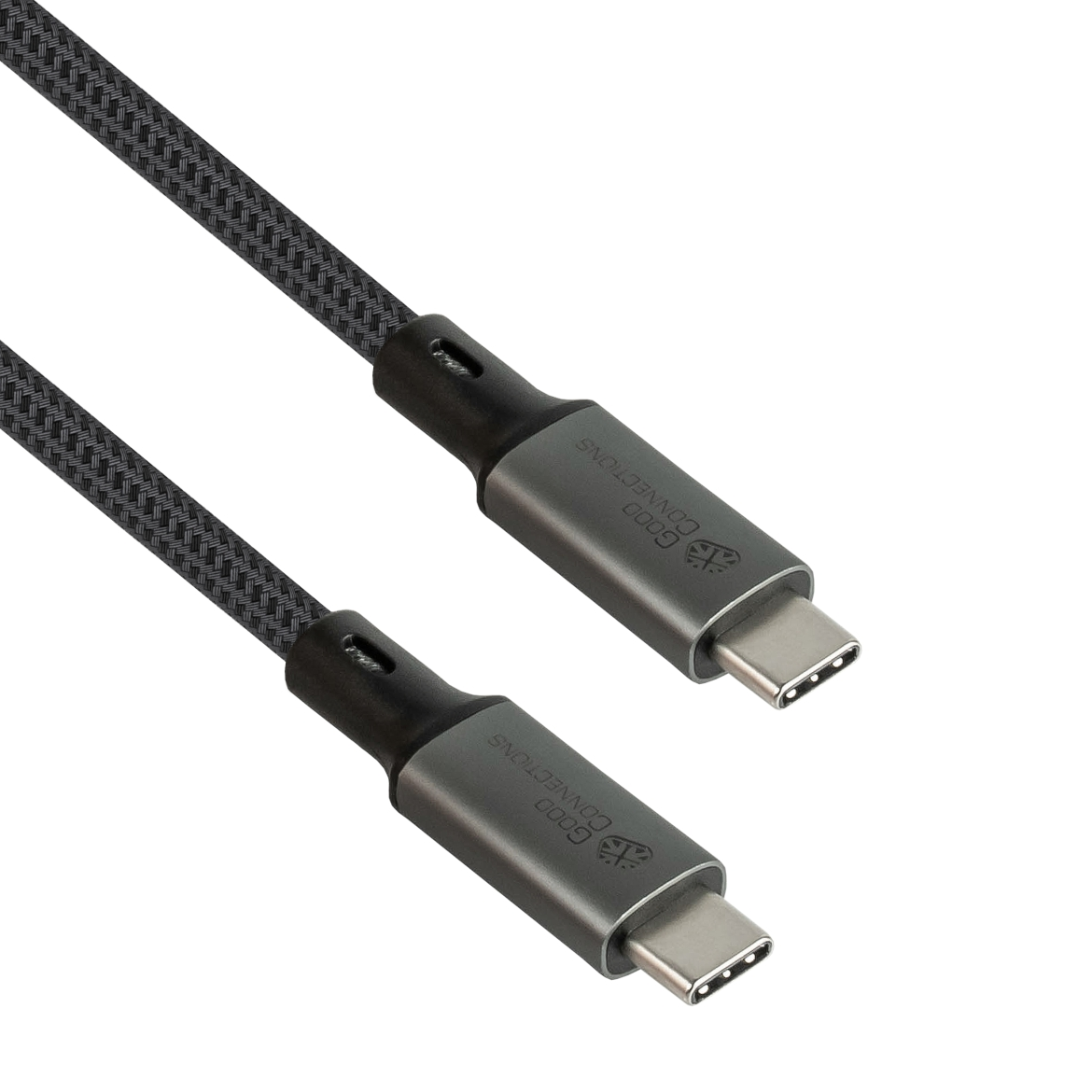 USB 4.0 cable, 2x Type-C™ male, 40 Gbps, 240 watts, 8K, 180cm