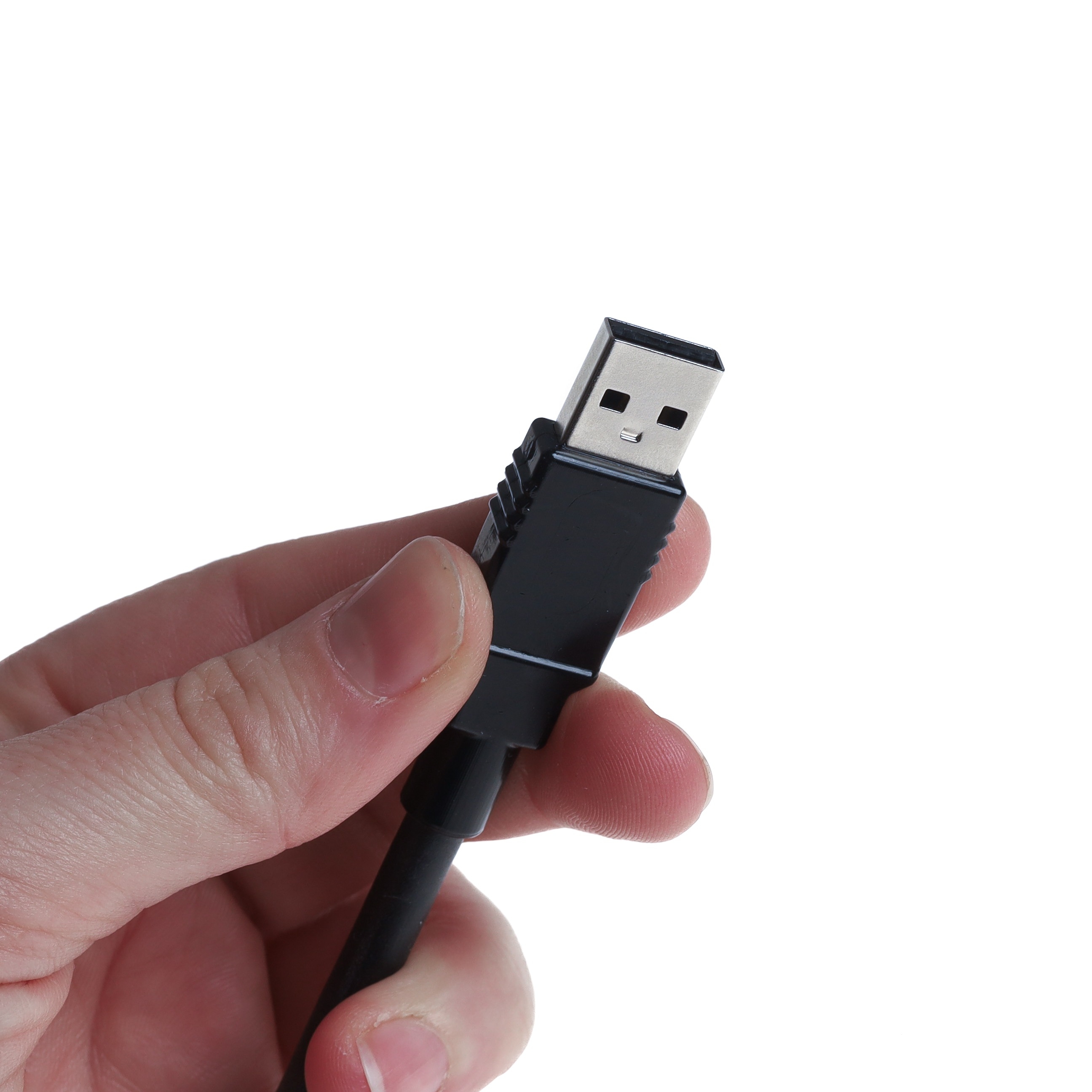 USB 2.0 extension cable PUR for industry + drag chains, Am to Af, 3m
