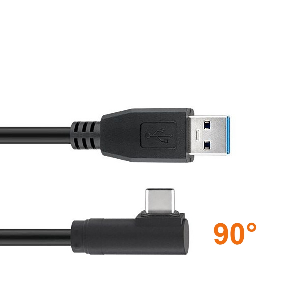 Cable USB Type-C™ male angled to USB 3.0 A male 150cm