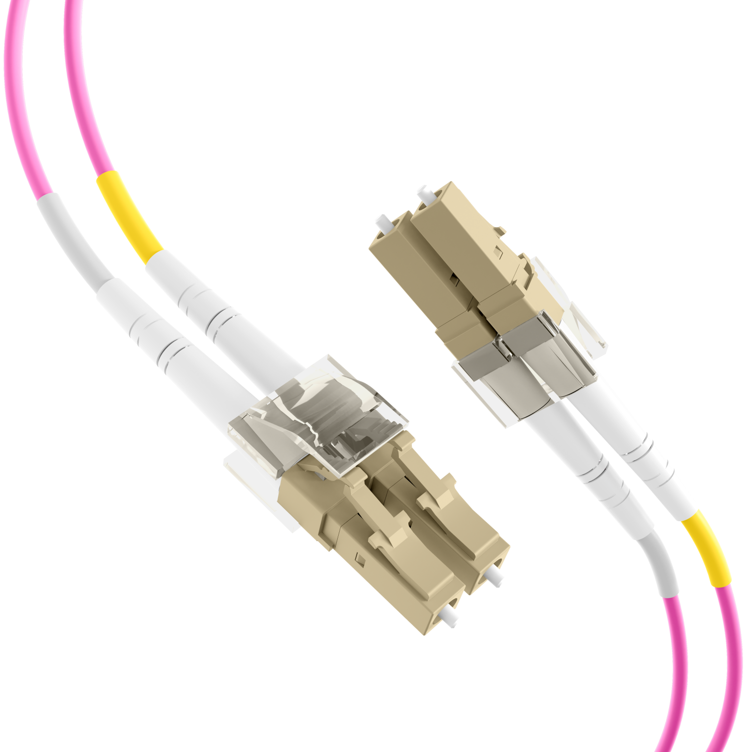 Fibre optic cable LC/LC Duplex 50/125µm OM4 3m