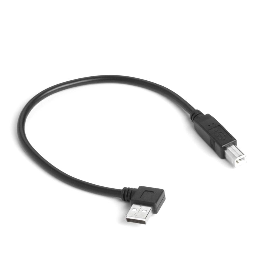 USB cable plug A right angled LEFT 30cm