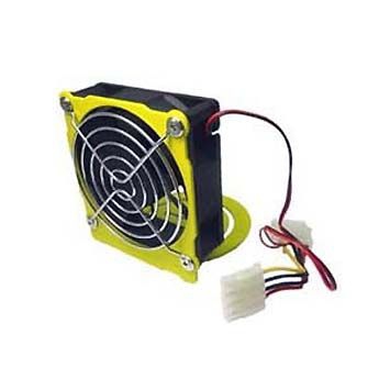 Cooler fan 80x80mm with mounting bracket