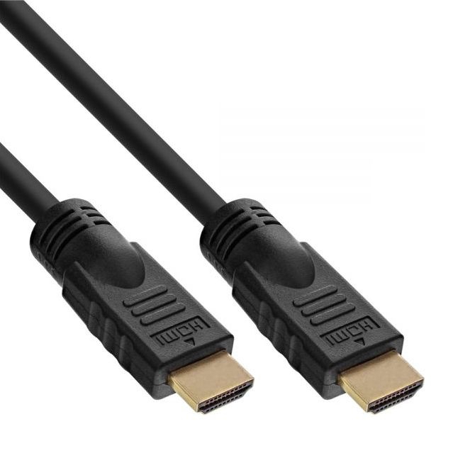 HDMI cable, 2x HDMI plug male AWG24 15m