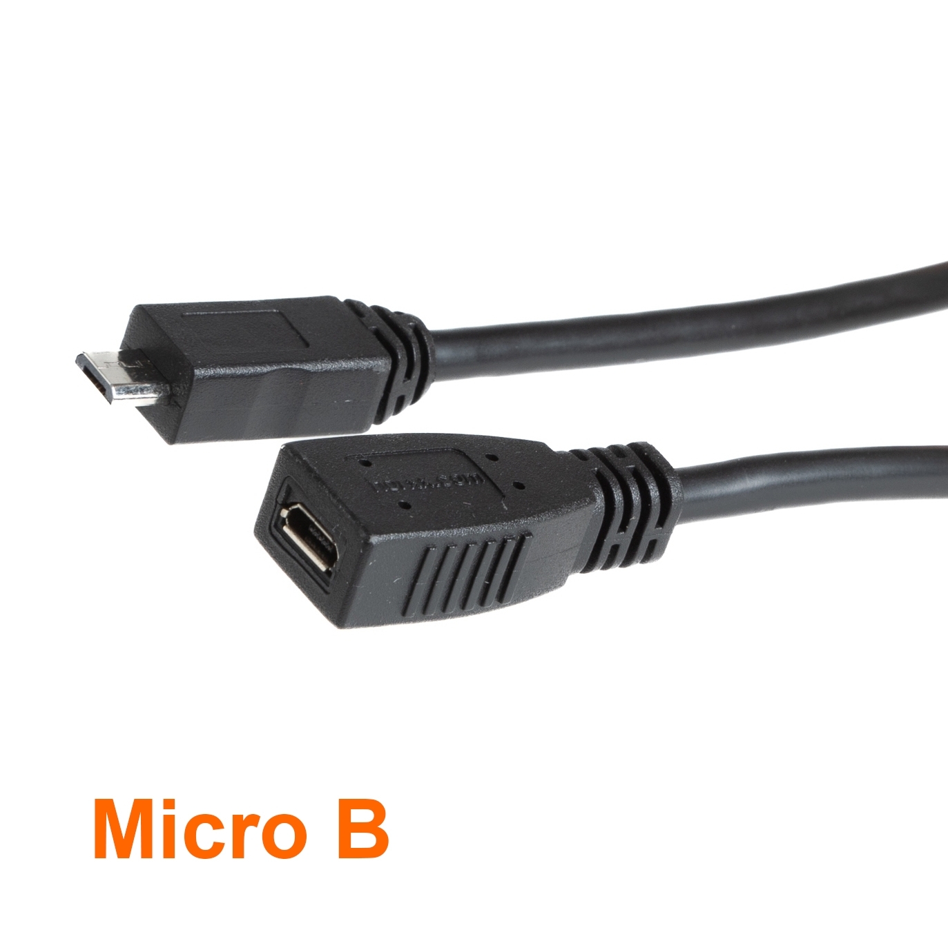 USB 2.0 MICRO B extension cable, PREMIUM quality, 1m