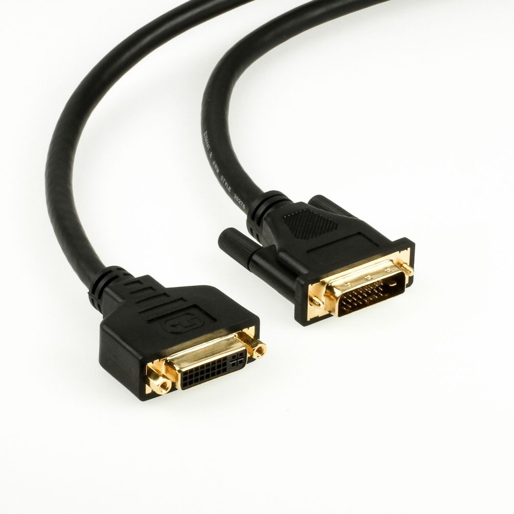 DVI-D extension cable 24+1 male-female 2m