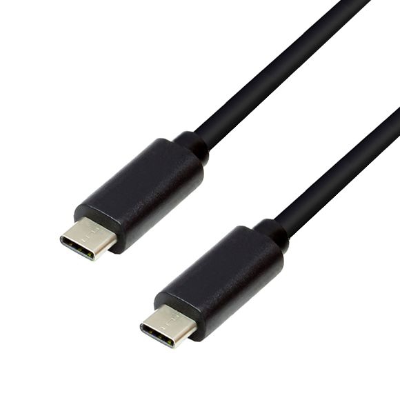 USB 3.1 Gen.2 cable with  2x Type-C™ male 10Gbps 3A 20cm