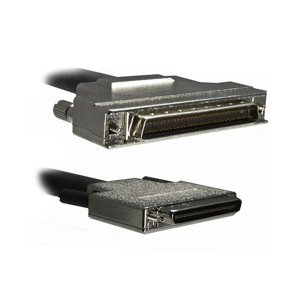 SCSI cable LVD-SE VHDCI to HP-DB68, metal plugs, 2m